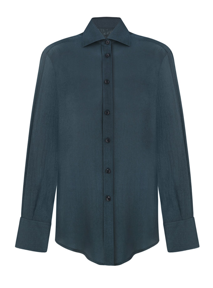 Блуза вільного крою NOMA_112021, фото 1 - в интернет магазине KAPSULA