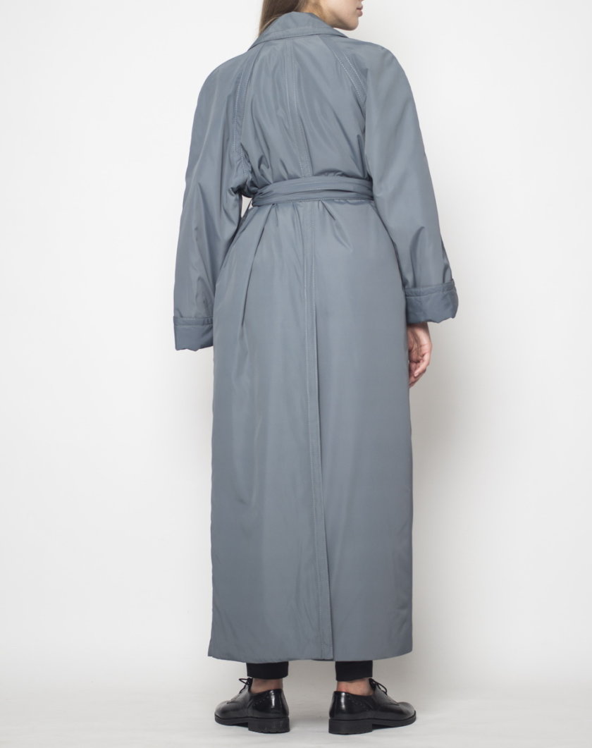 Пальто миди с поясом ZOLA_coat-1, фото 1 - в интернет магазине KAPSULA
