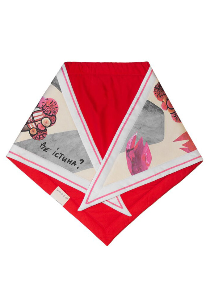 Утепленный платок Churai NST_CHU2, фото 1 - в интернет магазине KAPSULA