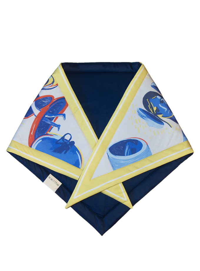 Утепленный платок Sophia NST_SP2, фото 1 - в интернет магазине KAPSULA