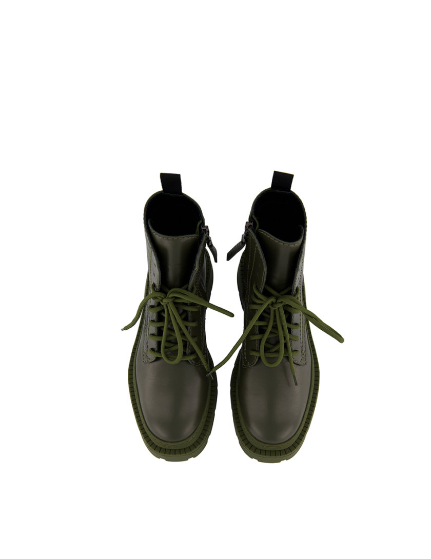 Ботинки Laura Khaki MRSL_127272, фото 1 - в интернет магазине KAPSULA
