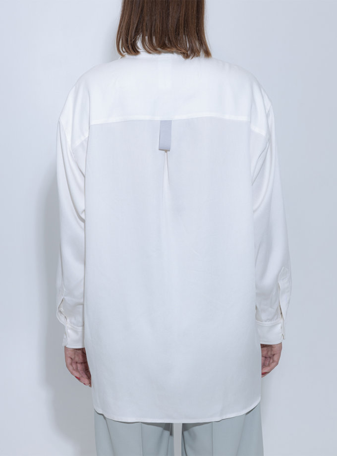 Сорочка oversize SLR_FW_22_17, фото 1 - в интернет магазине KAPSULA