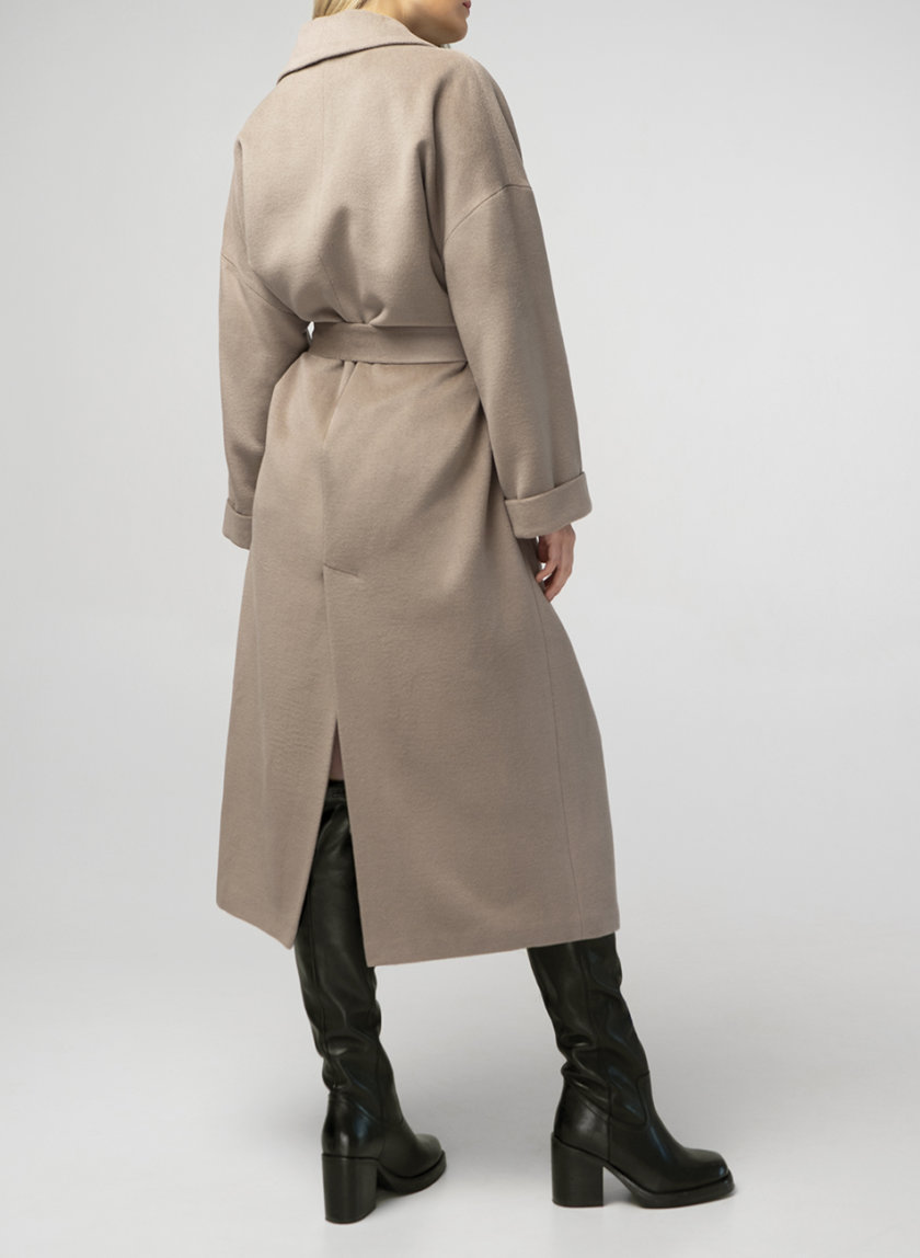 Объемное пальто из шерсти BEAVR_BA_F21_101, фото 1 - в интернет магазине KAPSULA