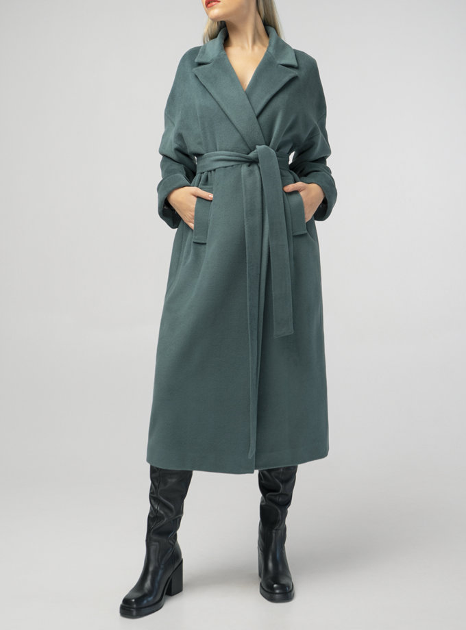 Объемное пальто из шерсти BEAVR_BA_F21_102, фото 1 - в интернет магазине KAPSULA