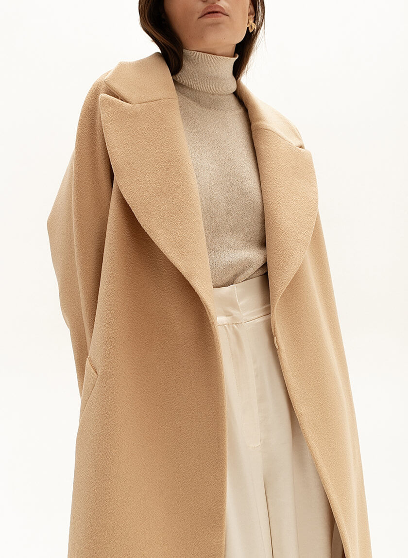 Кашемировое пальто White WNDR_fw21_Fw2122_white_1, фото 1 - в интернет магазине KAPSULA