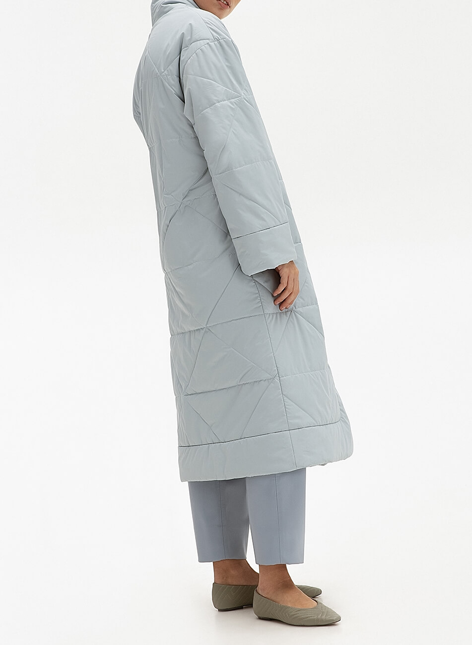 Прямий пуховик-кімоно Blue-gray WNDR_fw21_fw22_plbl_05, фото 1 Прямий пуховик-кімоно Blue-gray WNDR_fw21_fw22_plbl_05, фото 1 - в интернет магазине KAPSULA