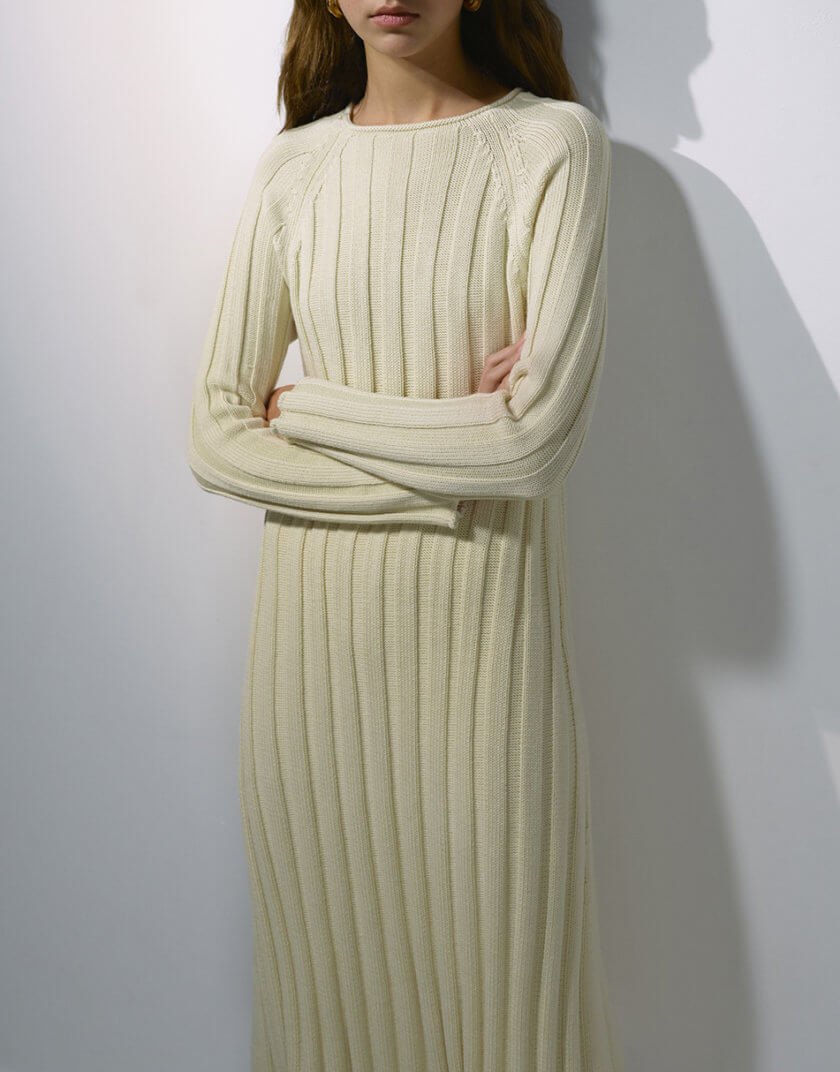 Платье миди  из шерсти FORMA_FW21-22-02, фото 1 - в интернет магазине KAPSULA