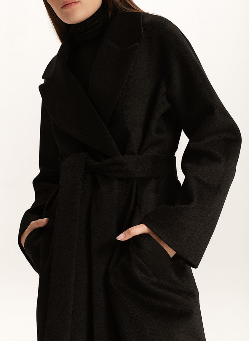 Кашемировое пальто Black WNDR_fw21_Fw2122_black, фото 1 - в интернет магазине KAPSULA