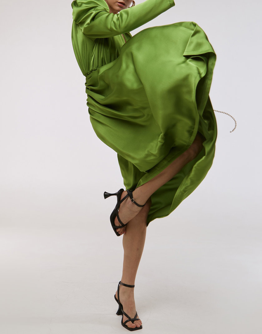 Платье с поясом KLSV_AKxDS_FW_2021_8, фото 1 - в интернет магазине KAPSULA