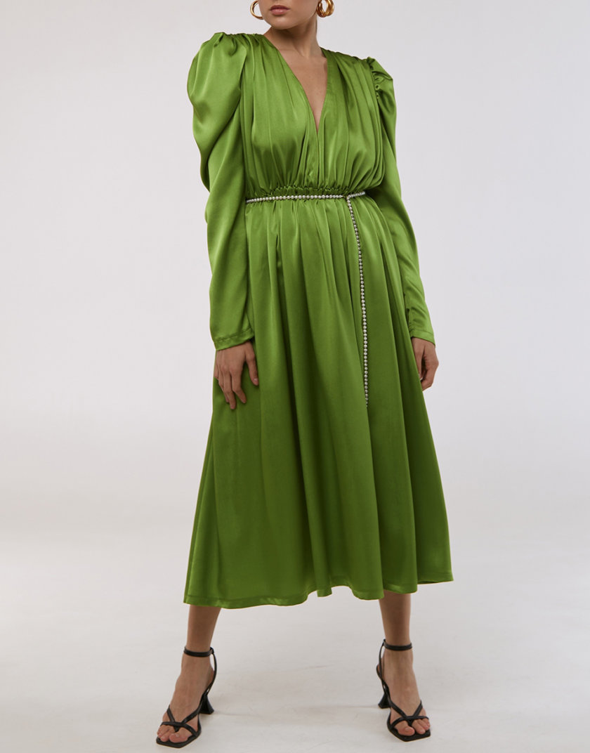 Платье с поясом KLSV_AKxDS_FW_2021_8, фото 1 - в интернет магазине KAPSULA