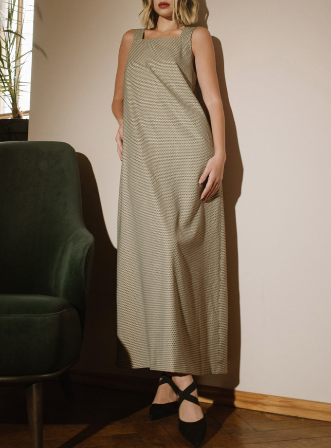 Довга сукня - сарафан MNTK_MTF2122, фото 1 - в интернет магазине KAPSULA