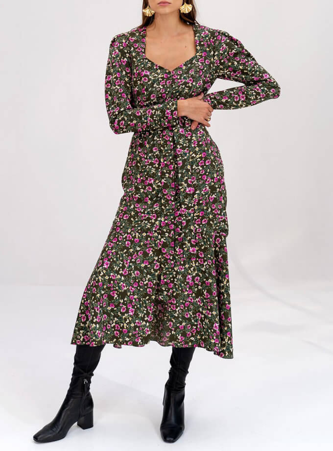 Платье миди Agatha MC_MY1822, фото 1 - в интернет магазине KAPSULA