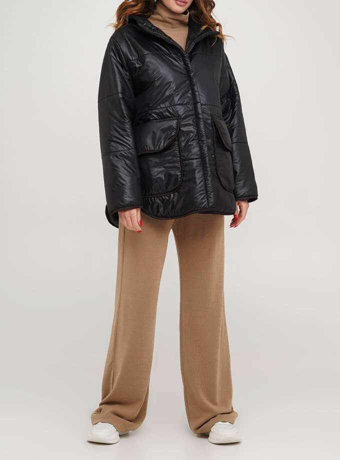 Куртка с накладными карманами AY_3294, фото 1 - в интернет магазине KAPSULA