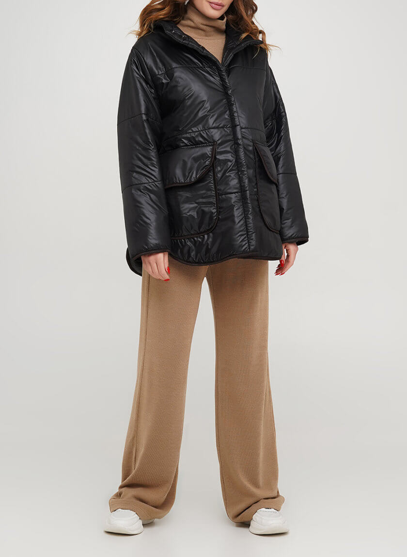 Куртка з накладними кишенями AY_3294, фото 1 - в интернет магазине KAPSULA