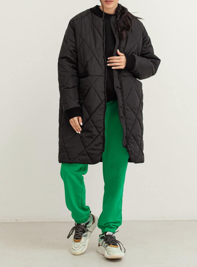 Стеганное пальто Хьюге YB_00005ks, фото 1 - в интернет магазине KAPSULA