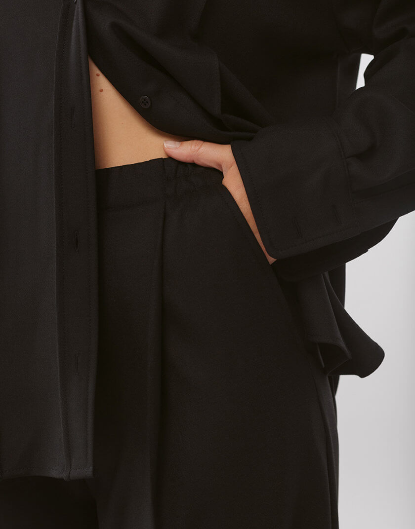 Комплект с брюками на резинке BLCGR_BLCN_885, фото 1 - в интернет магазине KAPSULA