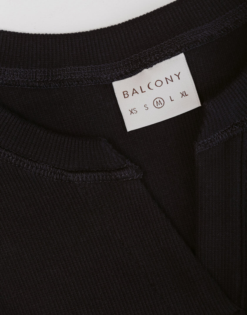 Хлопковый комплект с брюками на резинке BLCGR_BLCN_865_811, фото 1 - в интернет магазине KAPSULA
