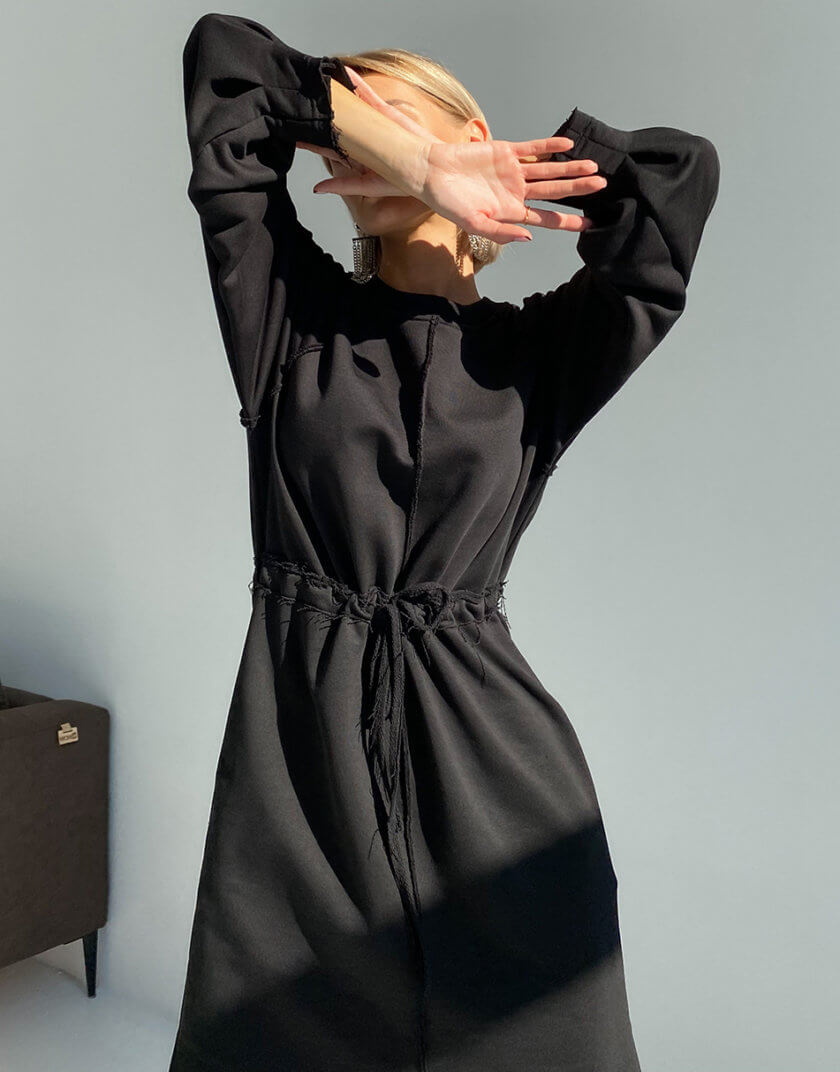Сукня з розрізами з боків MRND_М202-1, фото 1 - в интернет магазине KAPSULA