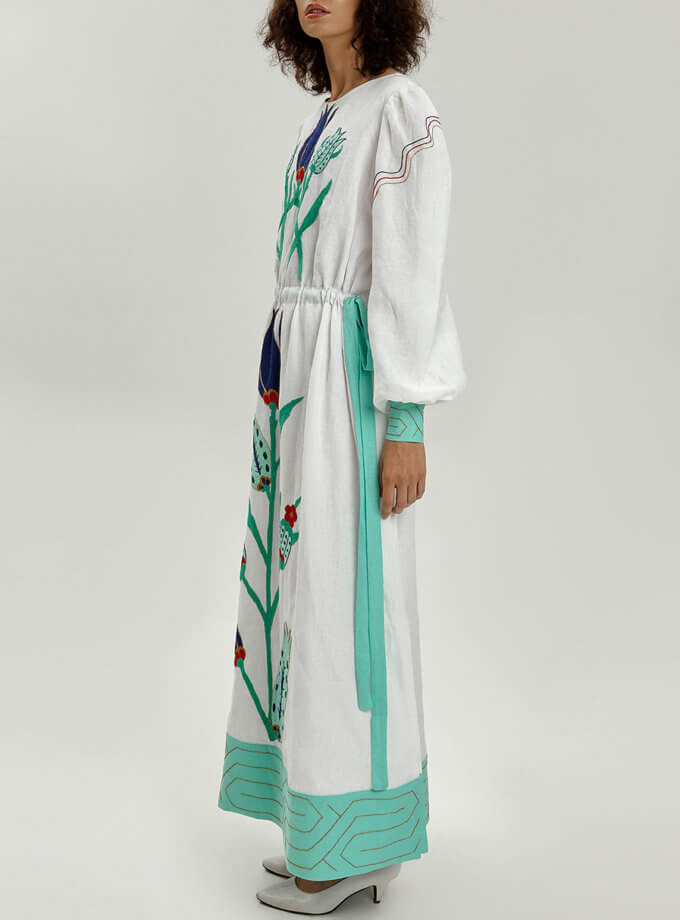 Платье Helen Linen ACN_0001, фото 1 - в интернет магазине KAPSULA