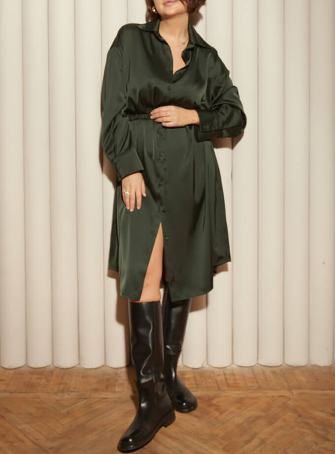 Сорочка-сукня Light з шовку YB_00002ss, фото 1 - в интернет магазине KAPSULA