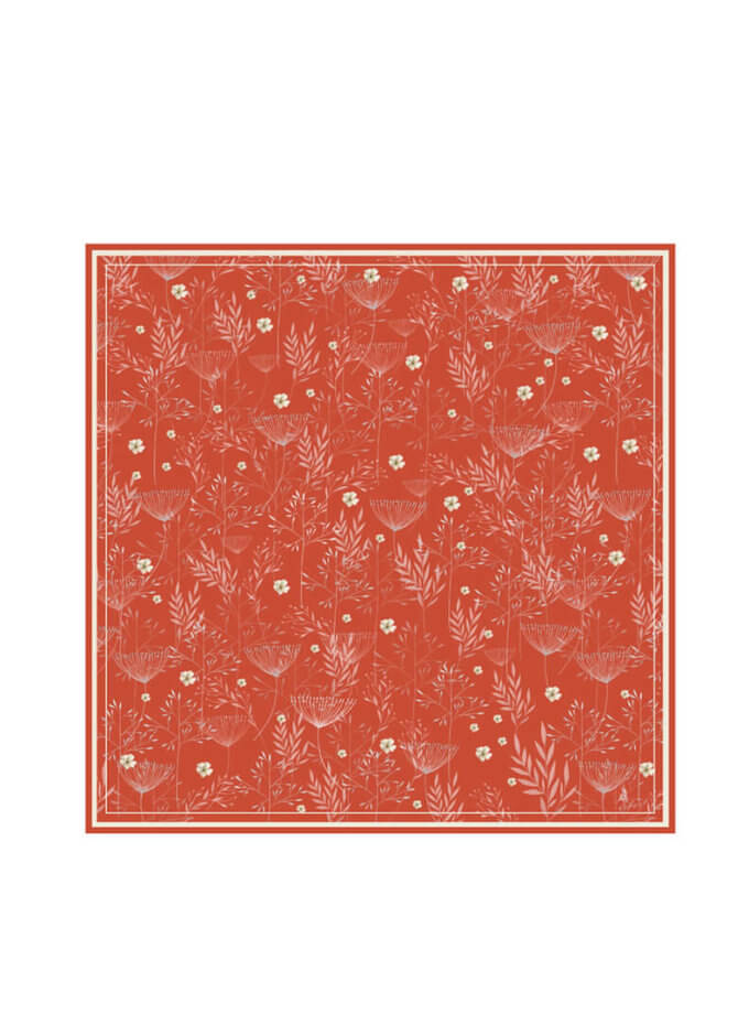 Шелковый платок Иней на солнце 65х65 KL_M_2001, фото 1 - в интернет магазине KAPSULA