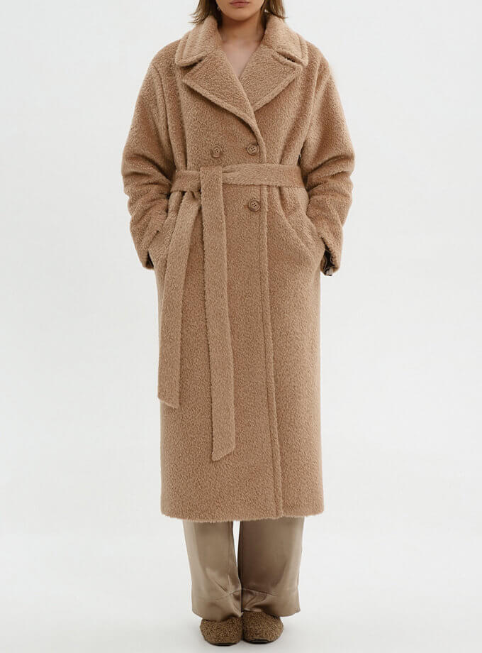 Утеплене пальто-шубка Вeige WNDR_Fw2122_surib_0_beige, фото 1 - в интернет магазине KAPSULA