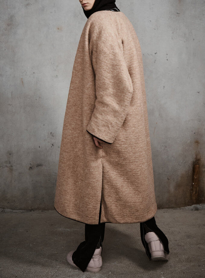 Пальто из шерсти SLR_FW 22_19, фото 1 - в интернет магазине KAPSULA