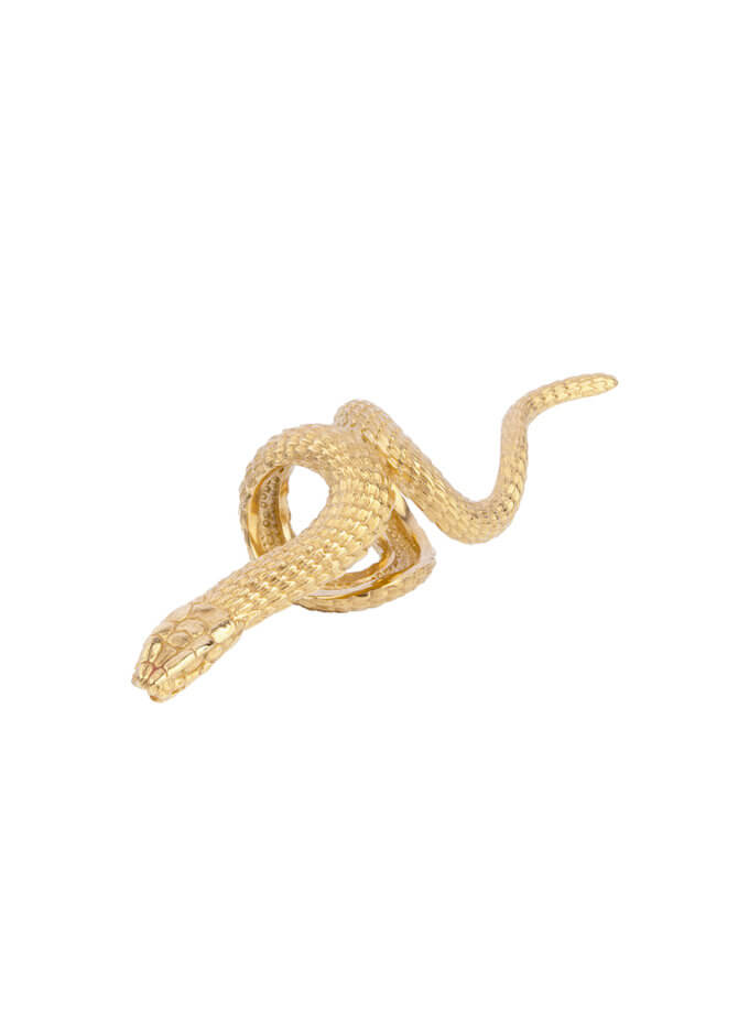 Кафф Golden Snake BRND_E66310063, фото 1 - в интернет магазине KAPSULA