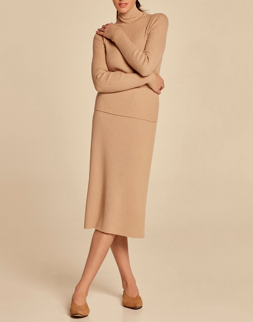 Юбка из шерсти мериноса CHLT_Arona-skirt, фото 1 - в интернет магазине KAPSULA