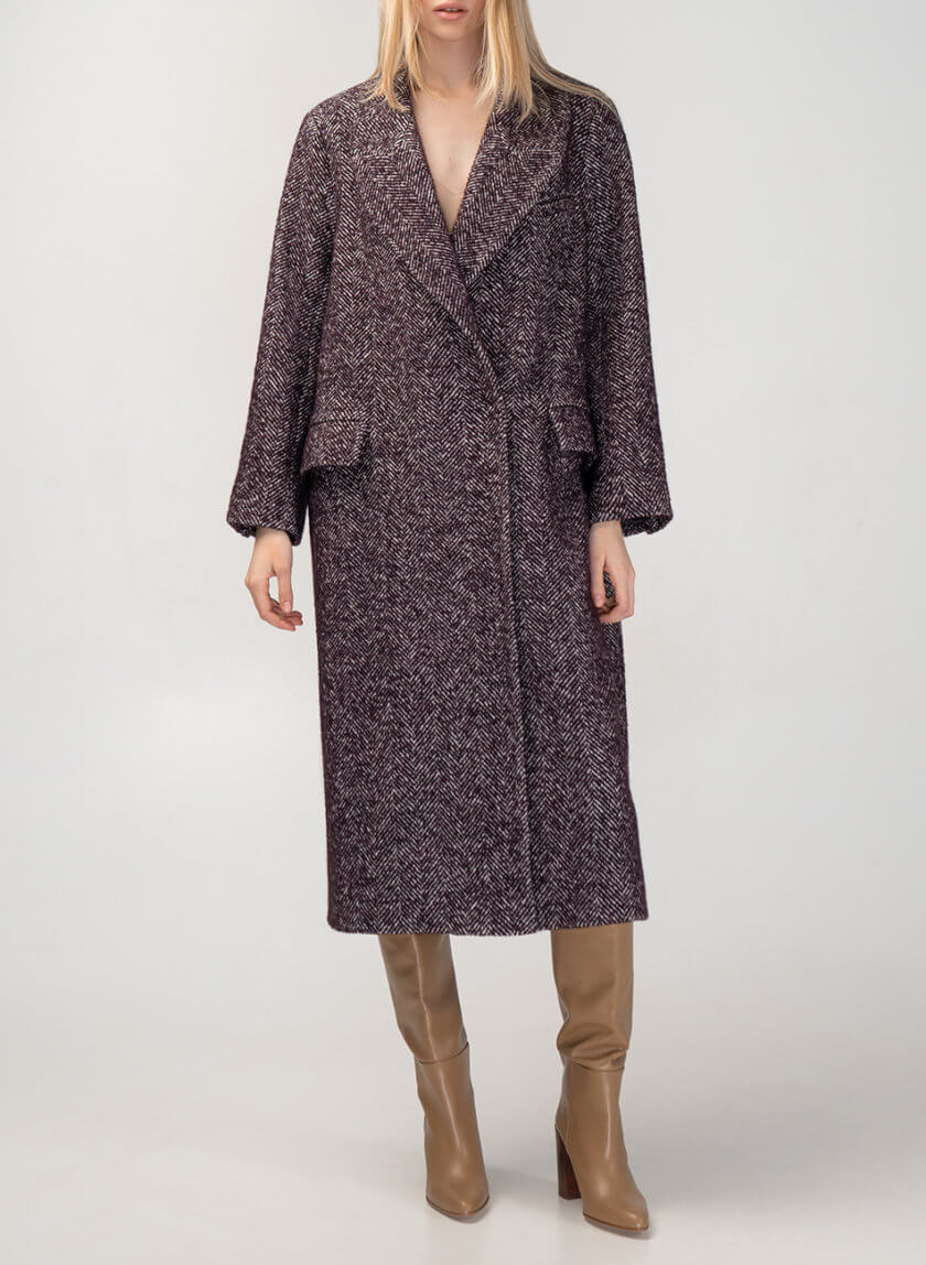 Объемное пальто из шерсти BEAVR_BA_SS21_92, фото 1 - в интернет магазине KAPSULA