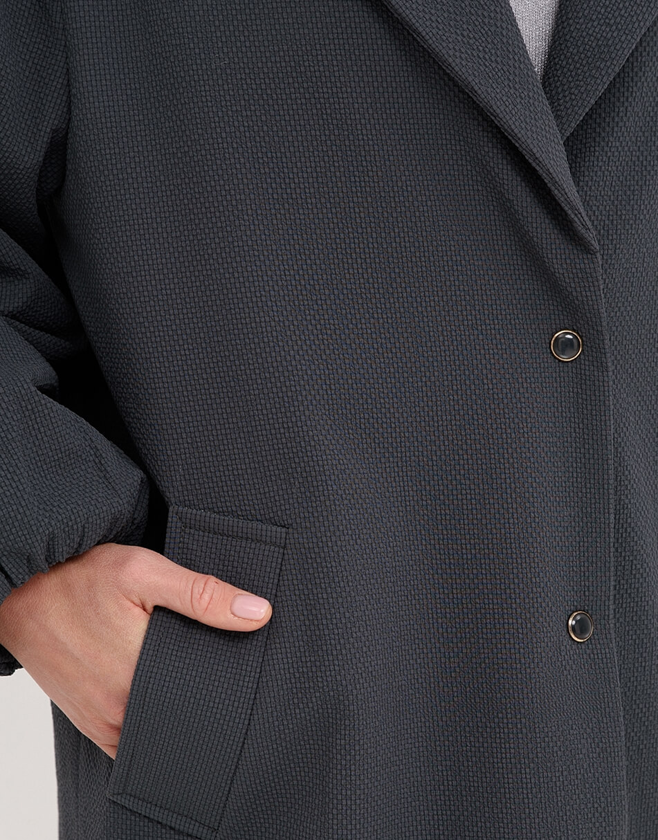 Пальто з вишитими рукавами WNDR_ss22_pgr_07, фото 1 Пальто з вишитими рукавами WNDR_ss22_pgr_07, фото 1 - в интернет магазине KAPSULA