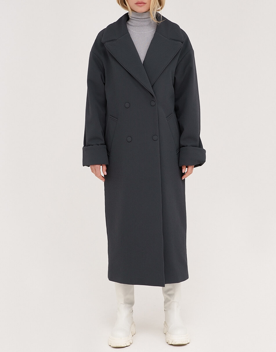 Пальто-пуховик grey WNDR_ss22_pgr_11, фото 1 Пальто-пуховик grey WNDR_ss22_pgr_11, фото 1 - в интернет магазине KAPSULA