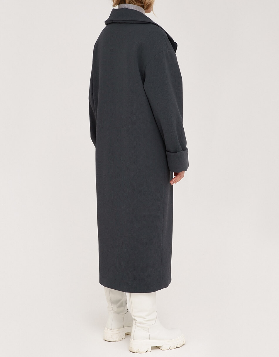 Пальто-пуховик grey WNDR_ss22_pgr_11, фото 1 Пальто-пуховик grey WNDR_ss22_pgr_11, фото 1 - в интернет магазине KAPSULA