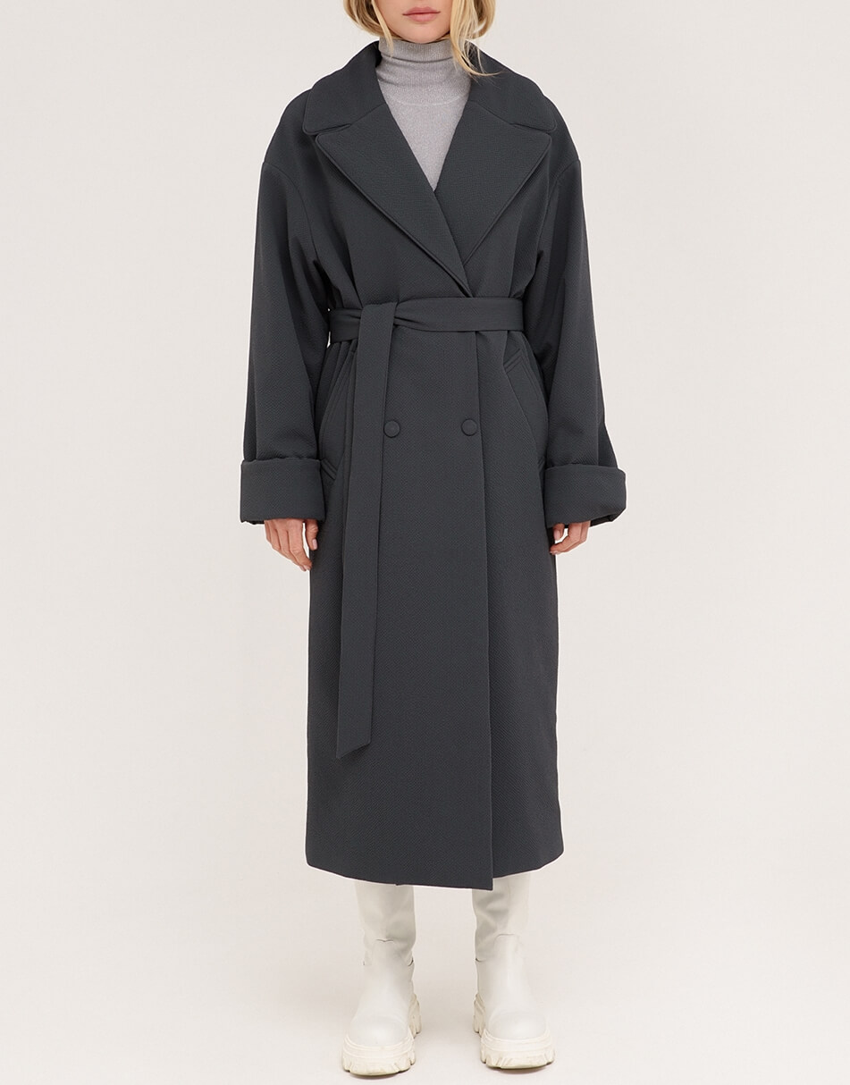 Пальто-пуховик grey WNDR_ss22_pgr_11, фото 1 Пальто-пуховик grey WNDR_ss22_pgr_11, фото 1 - в интернет магазине KAPSULA