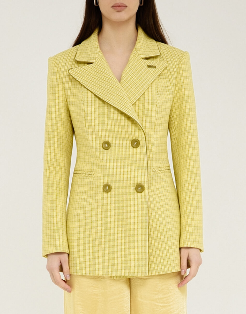 Пальто-піджак yellow WNDR_ss22_wy_01, фото 1 Пальто-піджак yellow WNDR_ss22_wy_01, фото 1 - в интернет магазине KAPSULA