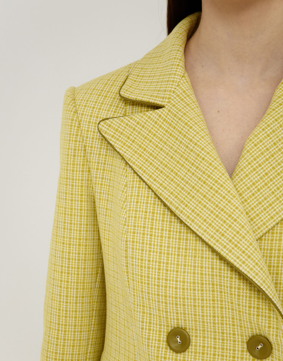 Пальто-піджак yellow WNDR_ss22_wy_01, фото 1 Пальто-піджак yellow WNDR_ss22_wy_01, фото 1 - в интернет магазине KAPSULA