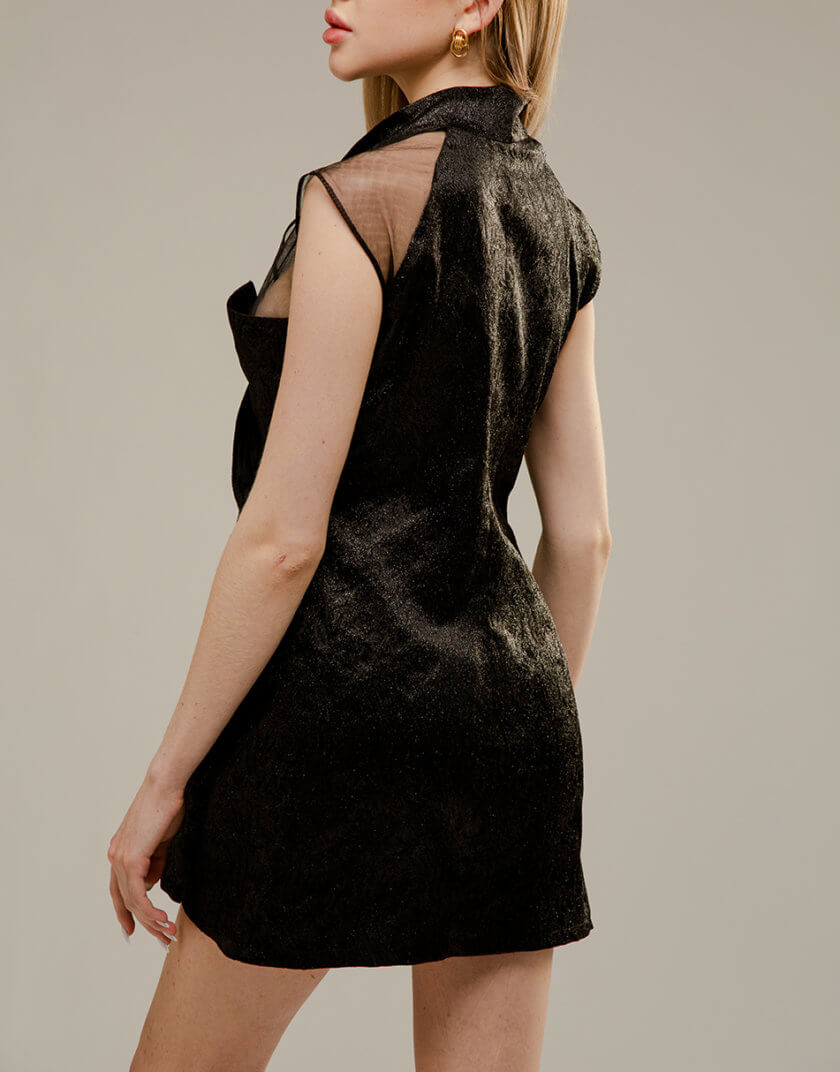 Платье мини на запах PSR_0011, фото 1 - в интернет магазине KAPSULA