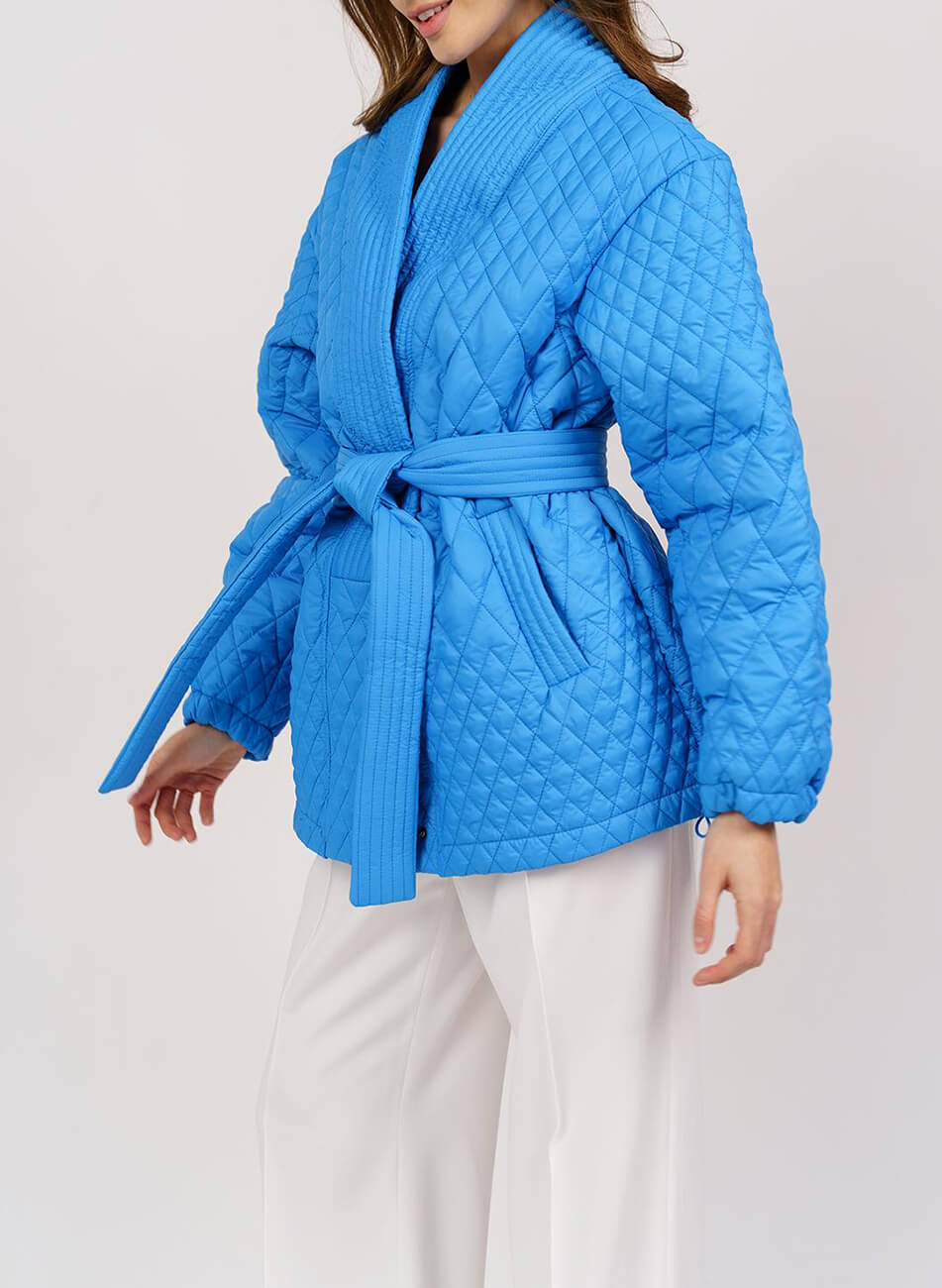 Куртка-бомбер Zyma з поясом MC_MY1422-3, фото 1 Куртка-бомбер Zyma з поясом MC_MY1422-3, фото 1 - в интернет магазине KAPSULA