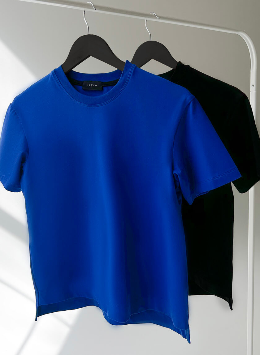 Хлопковая футболка IRRO_IR_ND22_BT_001, фото 1 - в интернет магазине KAPSULA