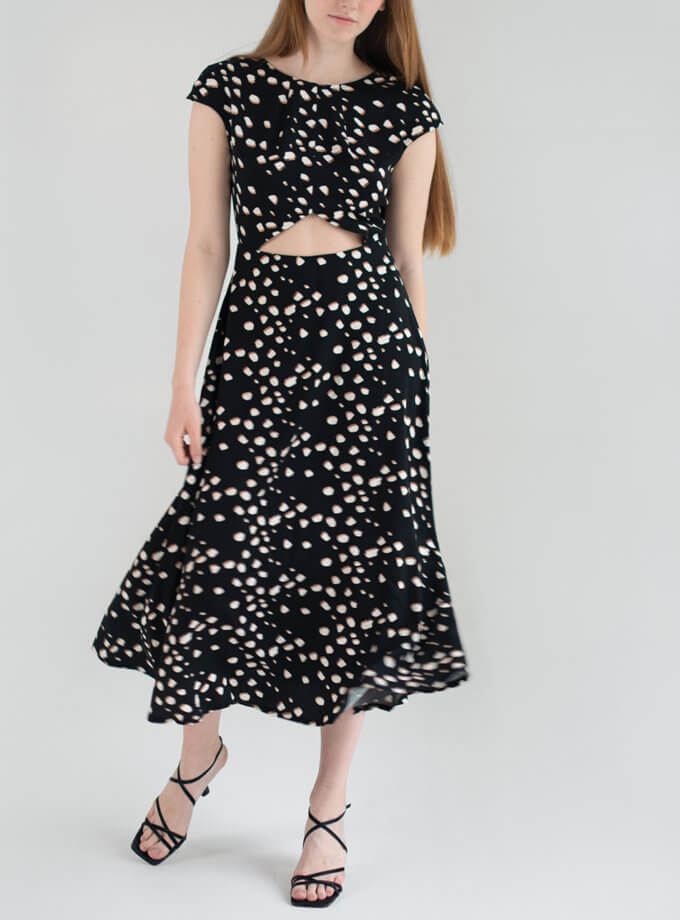 Міді сукня Emily VVT_2604, фото 1 - в интернет магазине KAPSULA