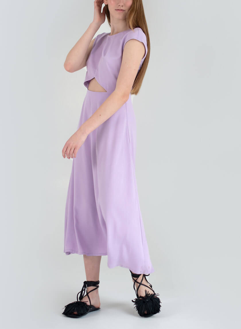 Миди платье Emily VVT_2606, фото 1 - в интернет магазине KAPSULA
