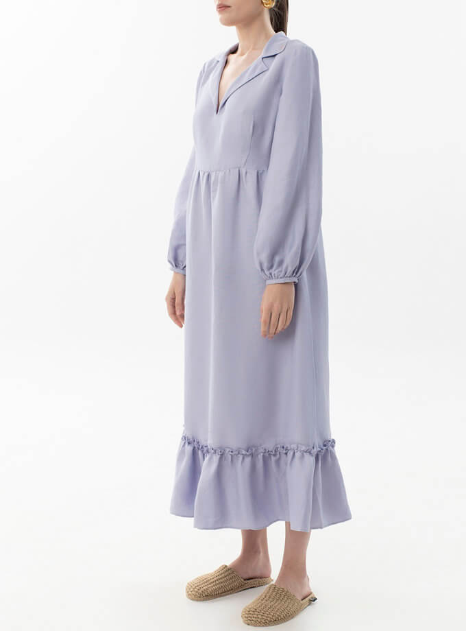 Сукня міді з льону WNDR_ss22_drl_06, фото 1 - в интернет магазине KAPSULA