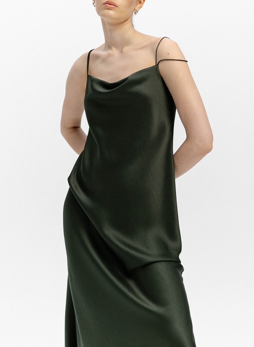 Платье на тонких брителях SHKO_22006001, фото 1 - в интернет магазине KAPSULA
