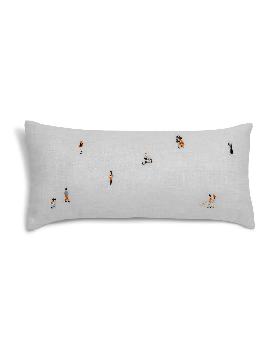 Подушка з вишивкою Люди SOFT_People_G, фото 1 Подушка з вишивкою Люди SOFT_People_G, фото 1 - в интернет магазине KAPSULA