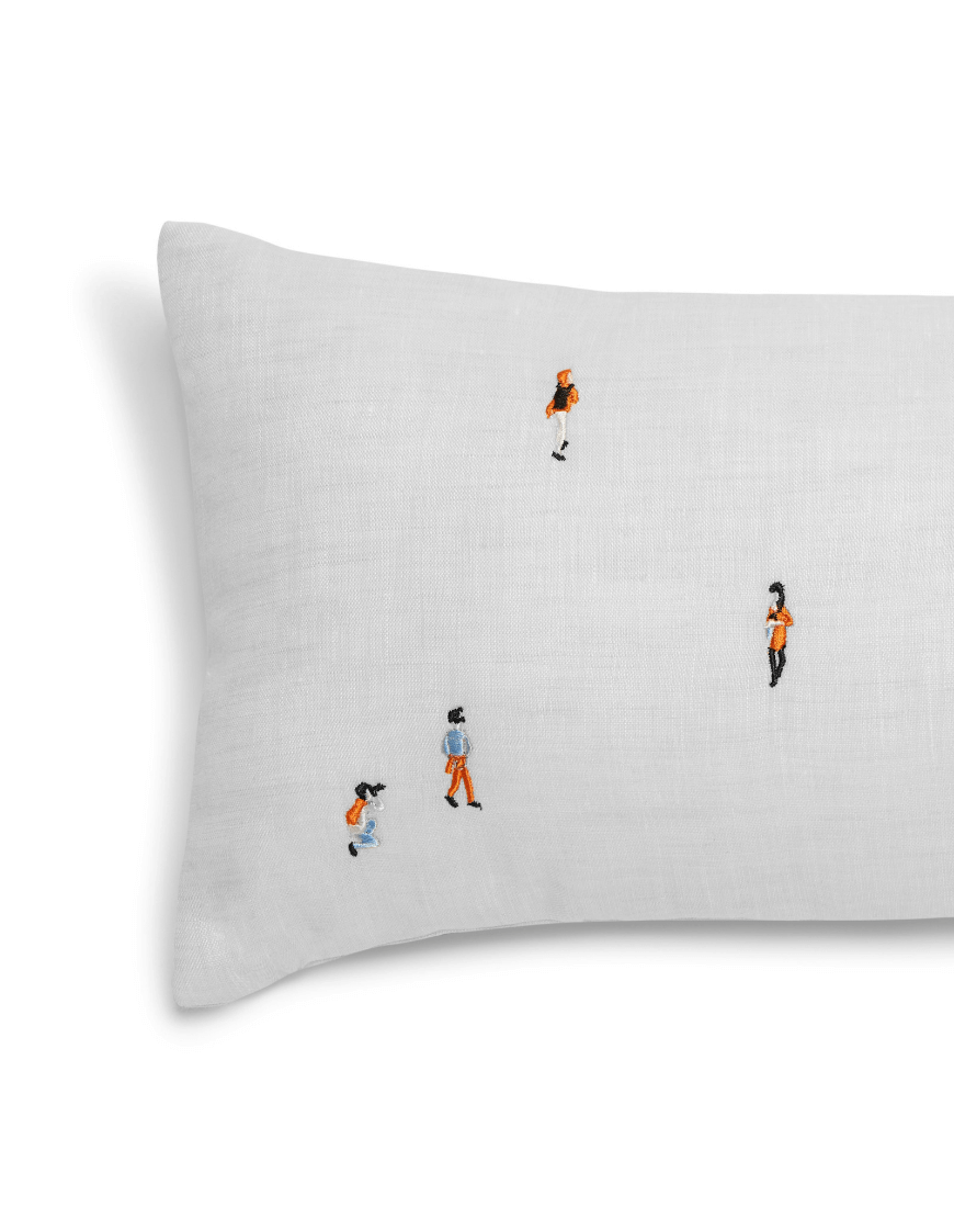 Подушка з вишивкою Люди SOFT_People_G, фото 1 Подушка з вишивкою Люди SOFT_People_G, фото 1 - в интернет магазине KAPSULA