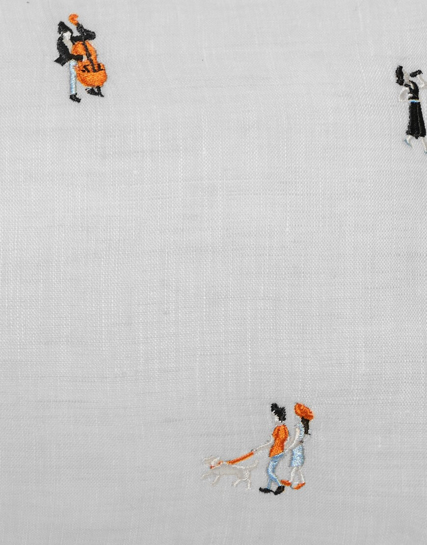 Подушка з вишивкою Люди SOFT_People_G, фото 1 Подушка з вишивкою Люди SOFT_People_G, фото 1 - в интернет магазине KAPSULA