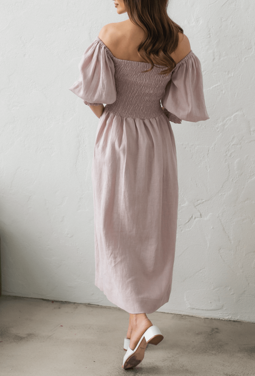 Сукня з рукавами ліхтариками MRND_М107-7, фото 1 - в интернет магазине KAPSULA