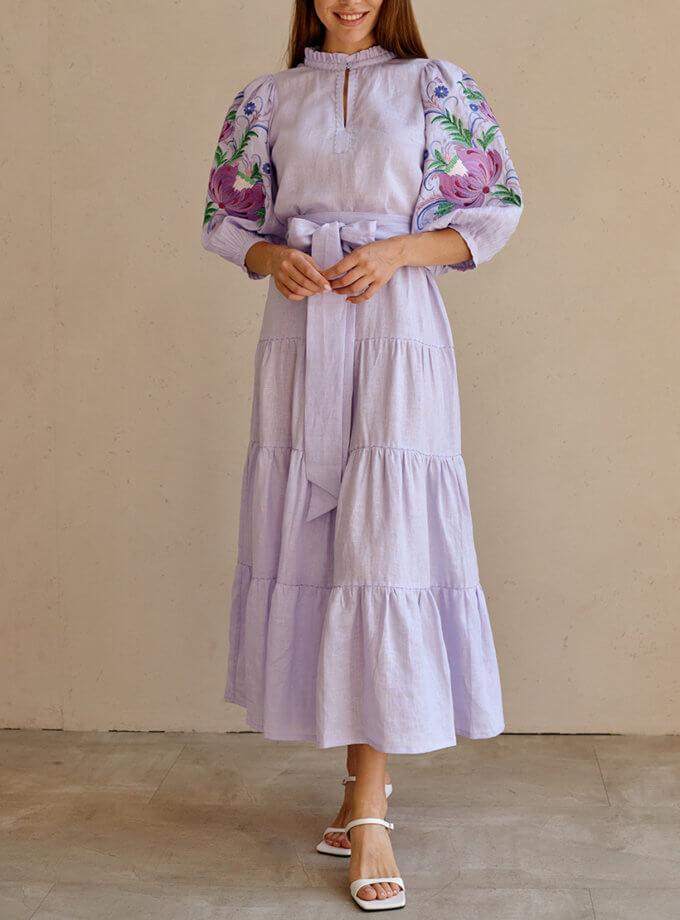 Сукня "Лаванда" EMB_SS22_1036, фото 1 - в интернет магазине KAPSULA
