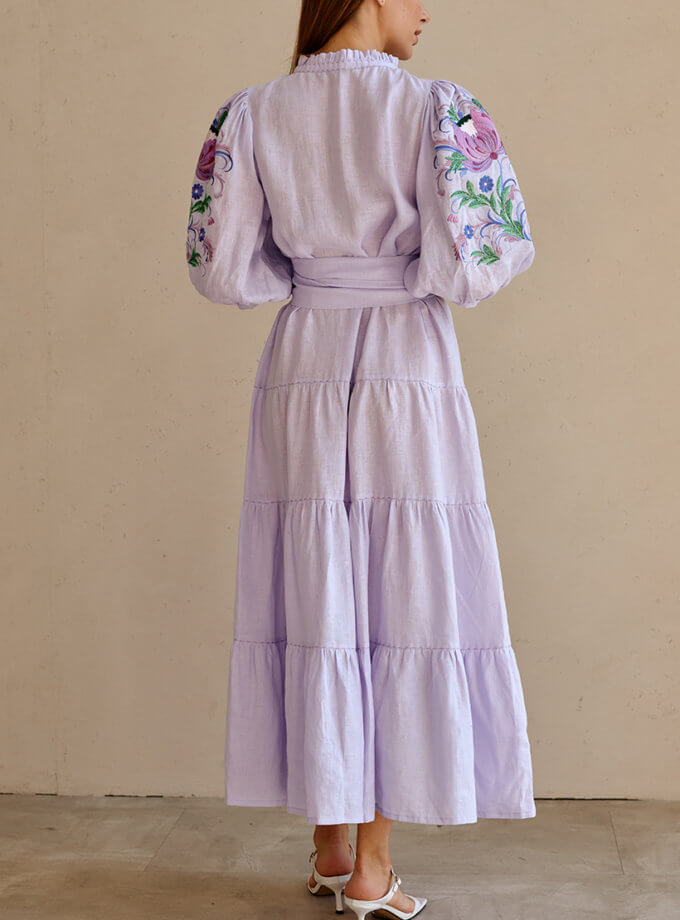 Сукня "Лаванда" EMB_SS22_1036, фото 1 - в интернет магазине KAPSULA