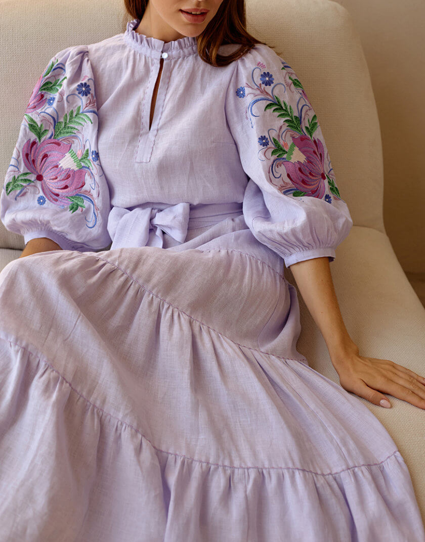 Сукня Лаванда EMB_SS22_1036, фото 1 - в интернет магазине KAPSULA